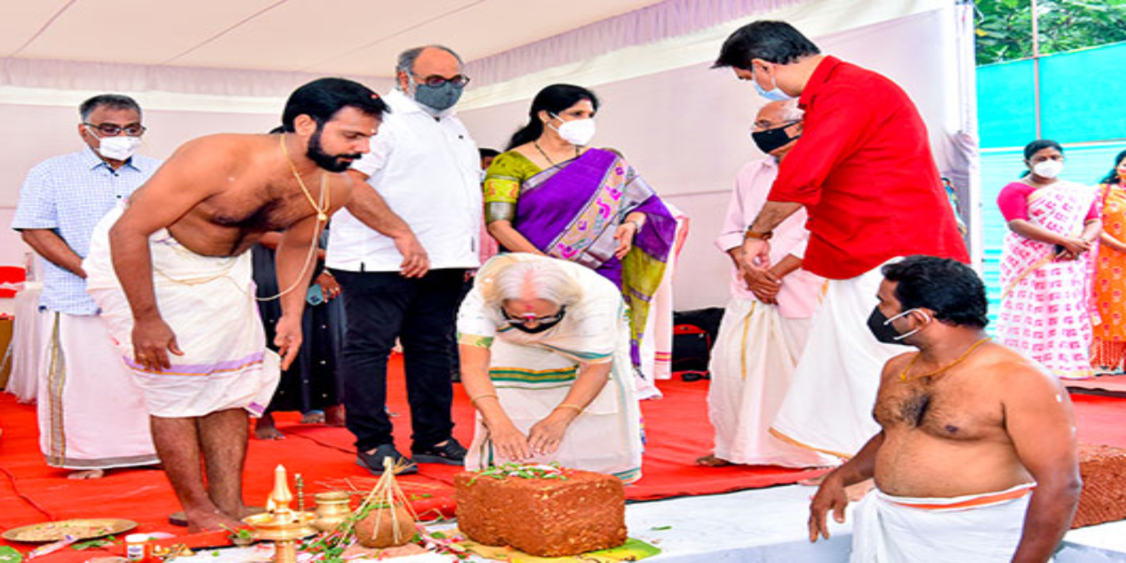 Varma North Light Bhoomi Pooja & Stone Laying Ceremony on 4th September 2021