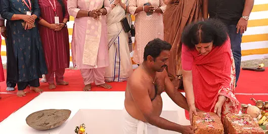 Varma Sreekaryam Bhoomi Pooja & Stone Laying Ceremony on 4th March 2023