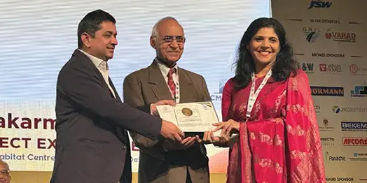 Dr. Mini Varma received the 15th CIDC Vishwakarma Award 2024