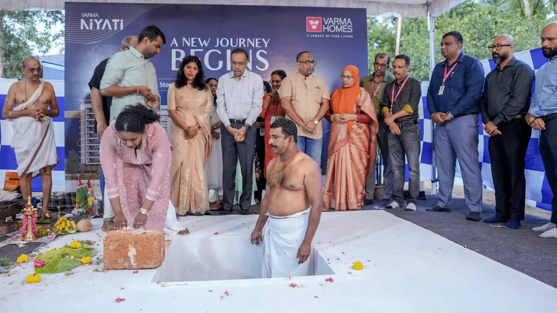 Varma Niyati Stone Laying