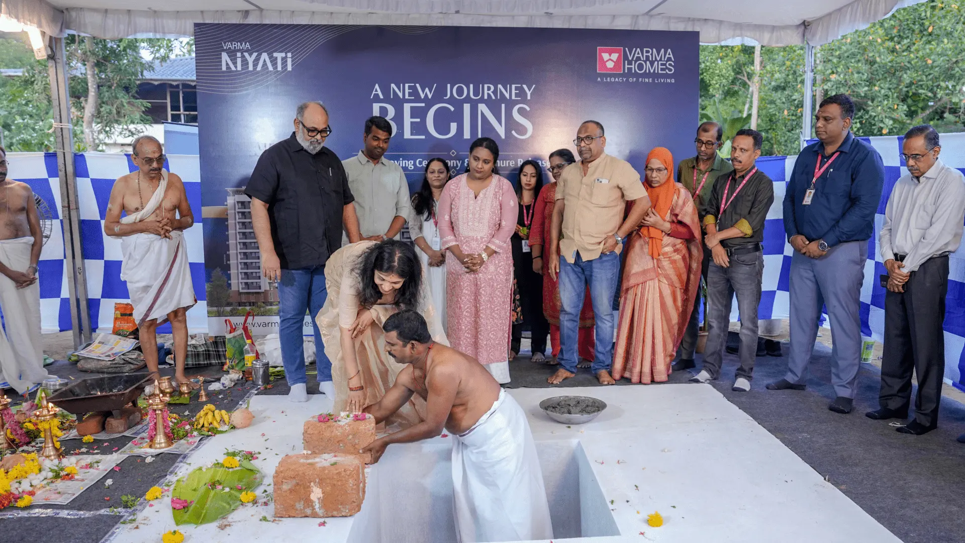 Varma Niyati Stone Laying