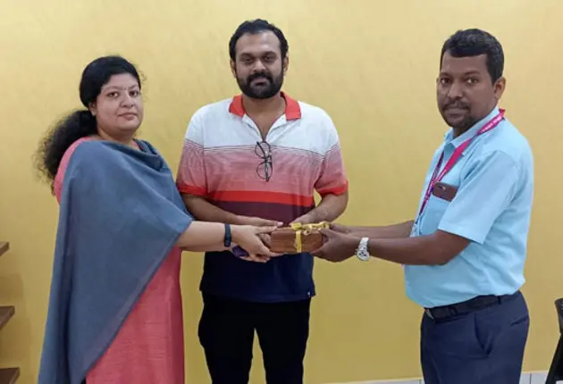 Mr. Vimal J Villadam and Anjela Vimal