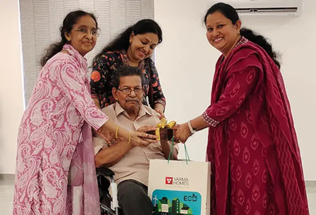 Mr. Antony, Mrs. Teresa and Mrs. Bauby
